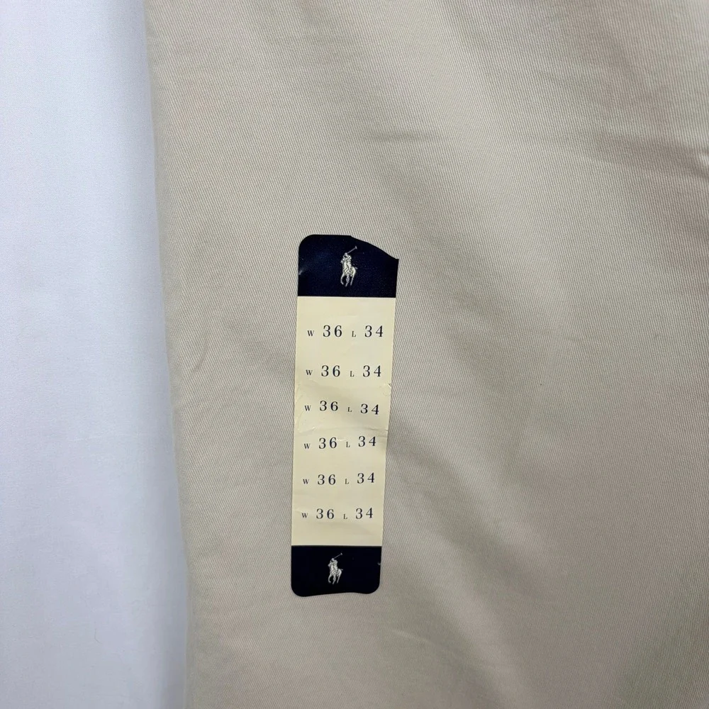 Polo Ralph Lauren The Prospect Pant 36/34 Khaki Classic Chino